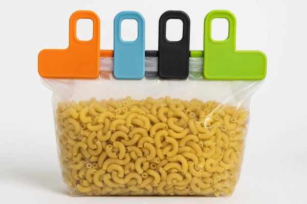 17 Heavy Duty Plastic Food Bag Clips Large Capacity