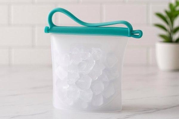 20 Silicone Reusable Freezer Bag Clips Flexible